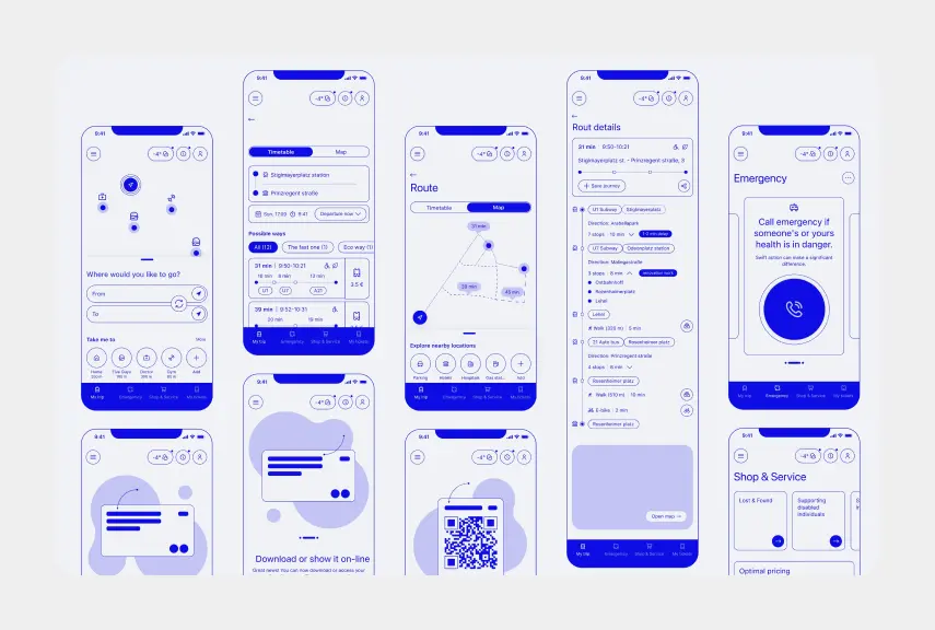 Примеры прототипов приложений
