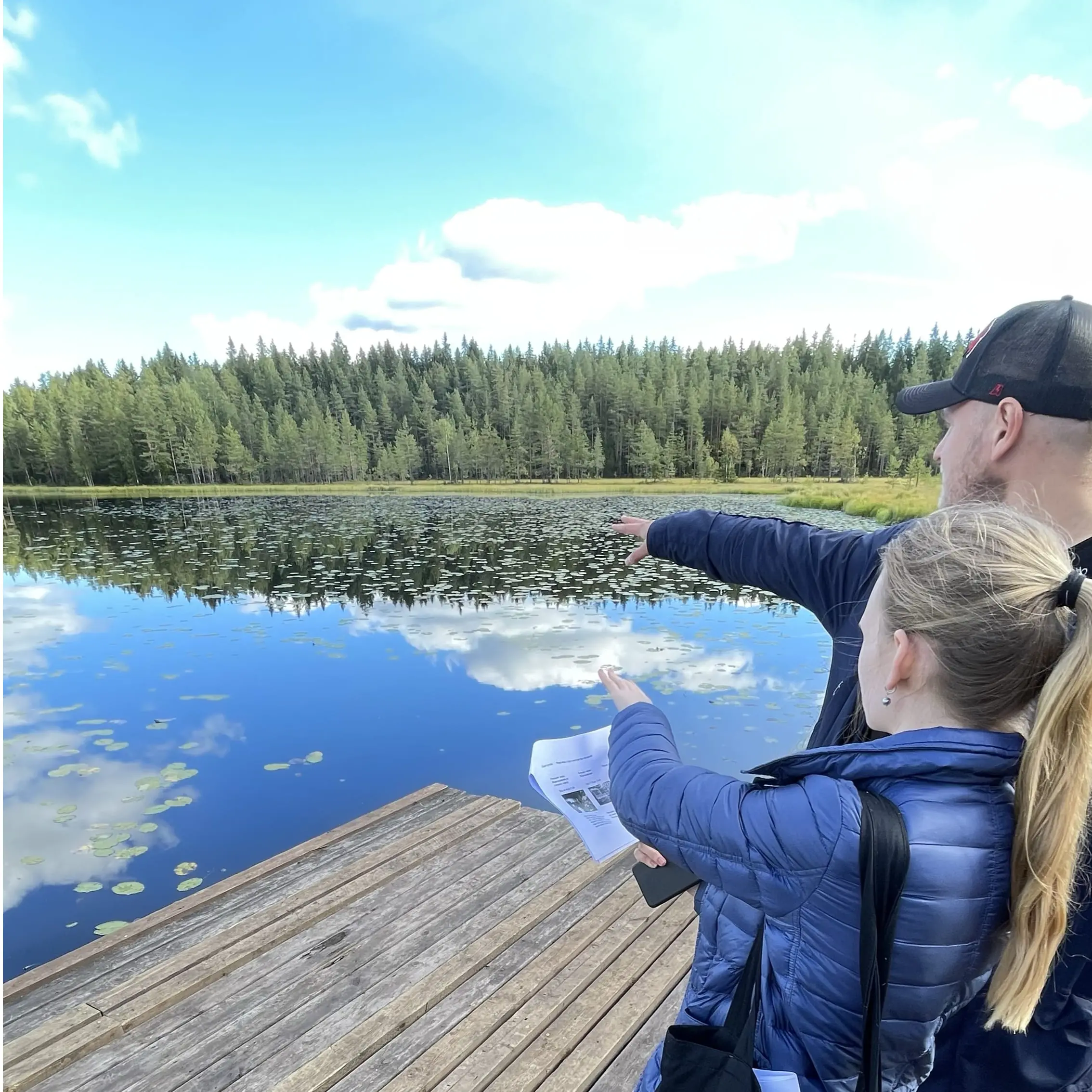 Съёмка рекламы для посёлка на берегу озера, планирование последовательности кадров