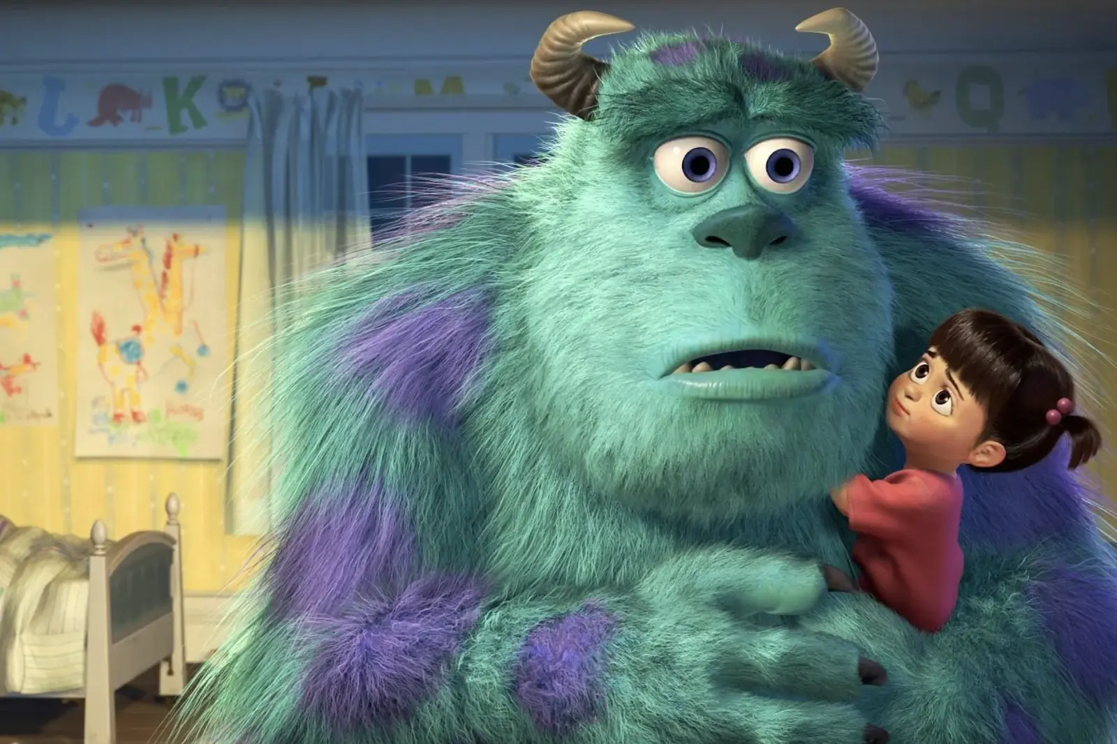 Кадр из фильма «Корпорация монстров», 2001 год